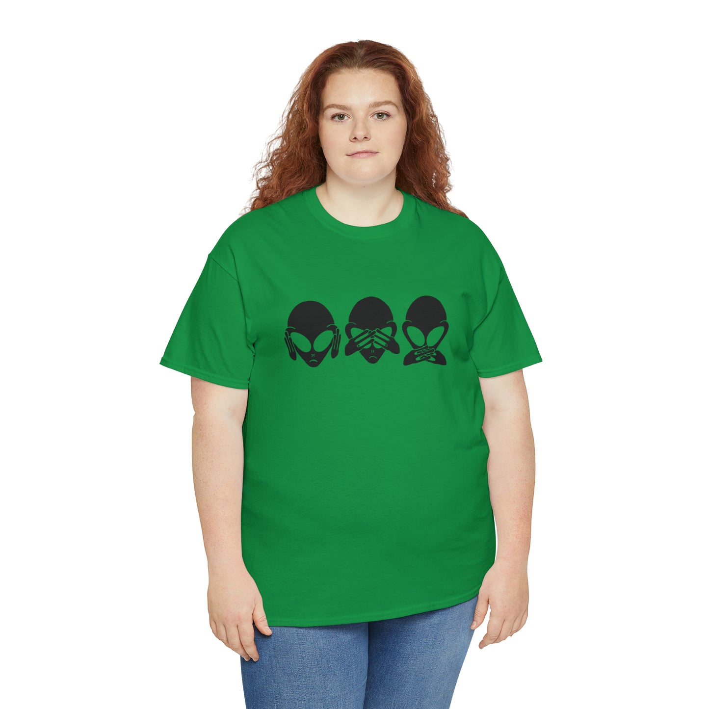 Alien Hear No Evil, See No Evil, Speak No Evil Tee