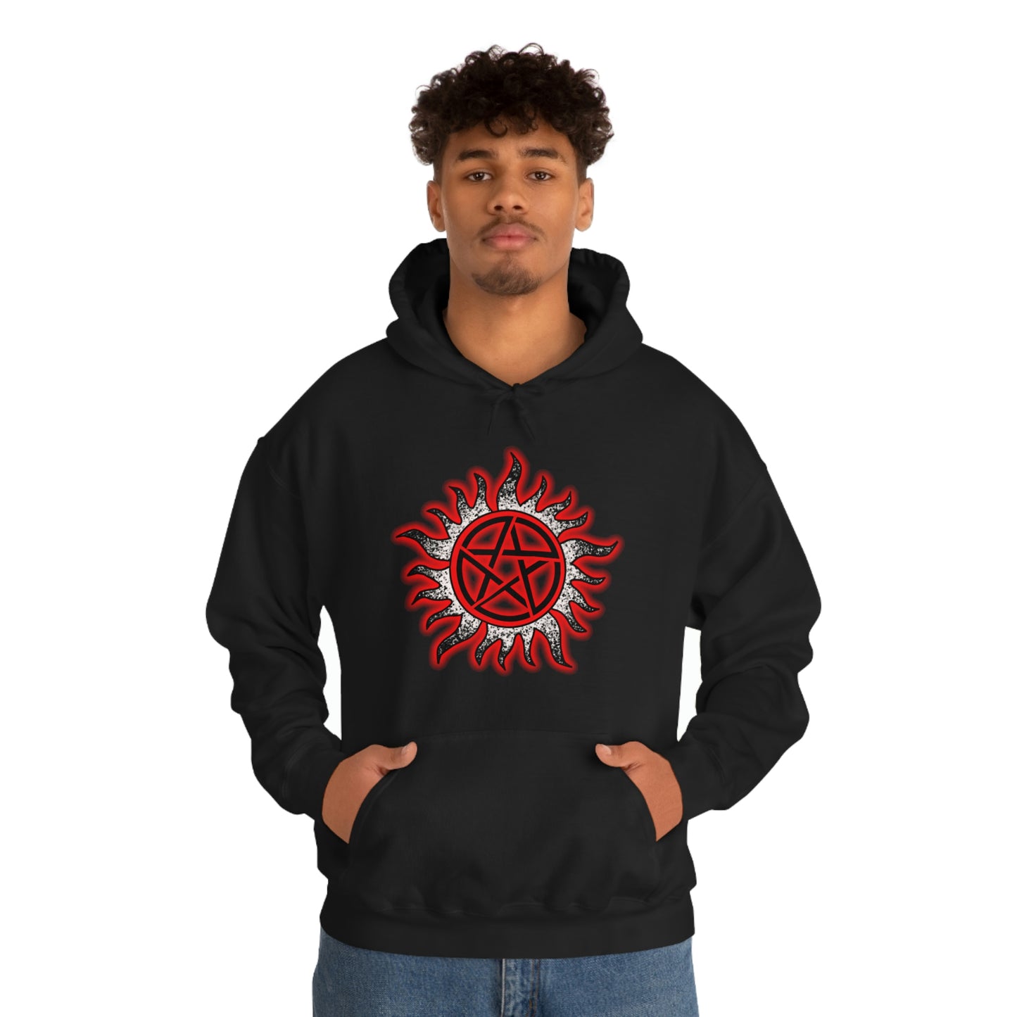 NEON Anti-Possession Hoodie - Red