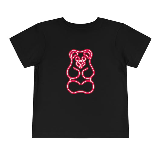 Toddler NEON Gummy Bear Tee - Red