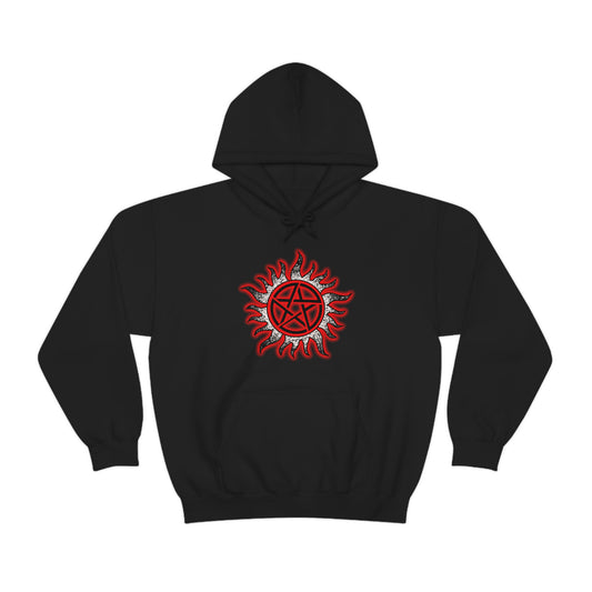 NEON Anti-Possession Hoodie - Red