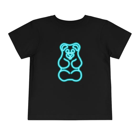 Toddler NEON Gummy Bear Tee - Blue