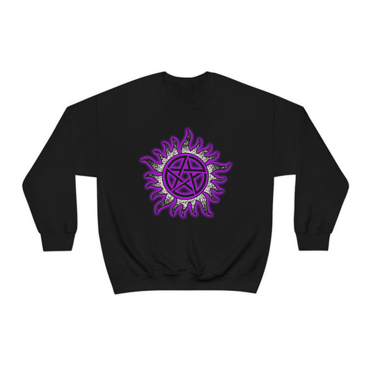 NEON Anti-Possession Sweatshirt - Purple