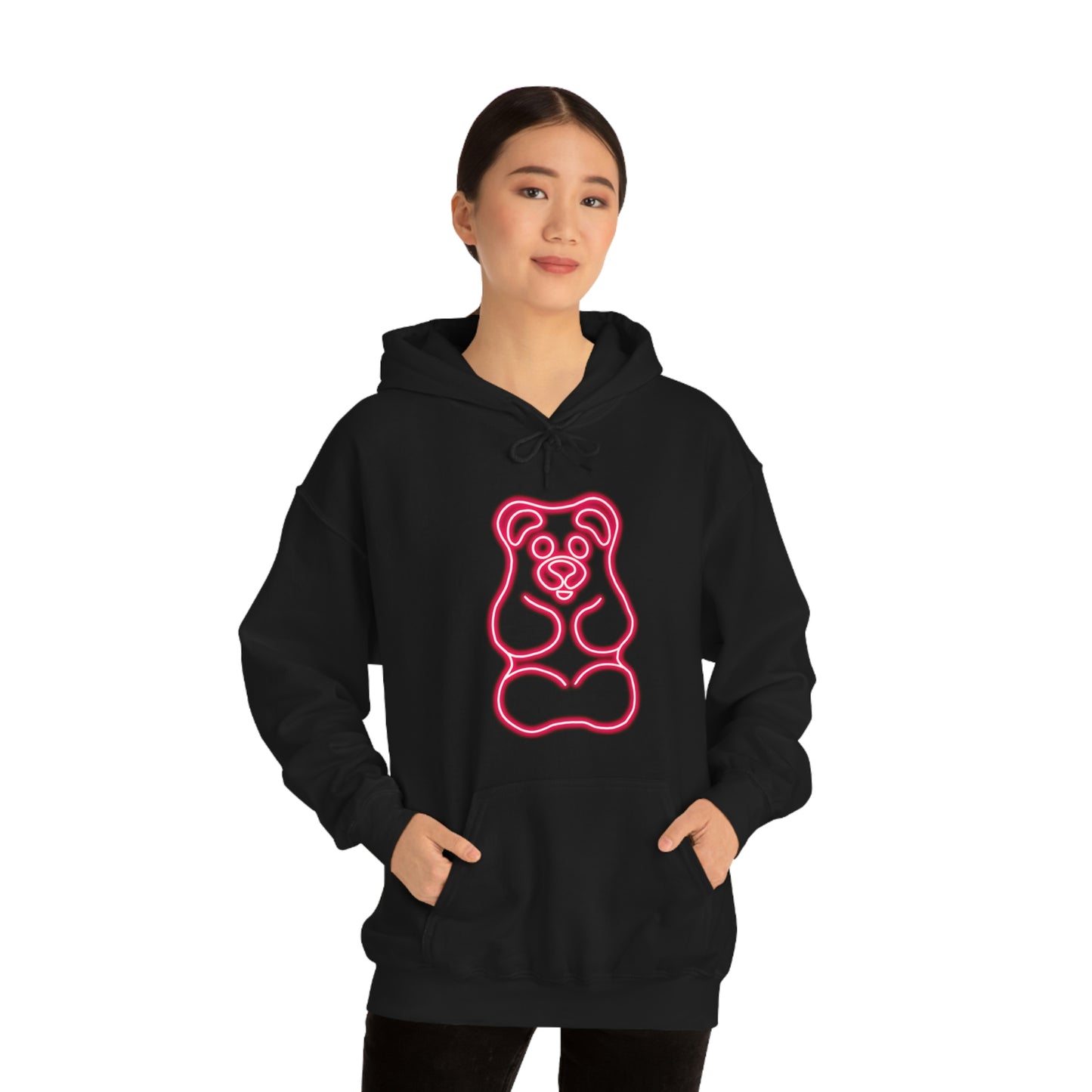 NEON Gummy Bear Hoodie - Red