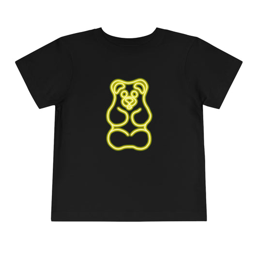 Toddler NEON Gummy Bear Tee - Yellow