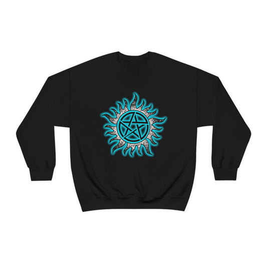 NEON Anti-Possession Sweatshirt - Blue