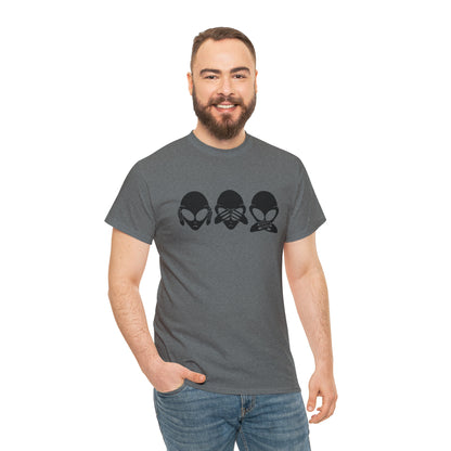 Alien Hear No Evil, See No Evil, Speak No Evil Tee