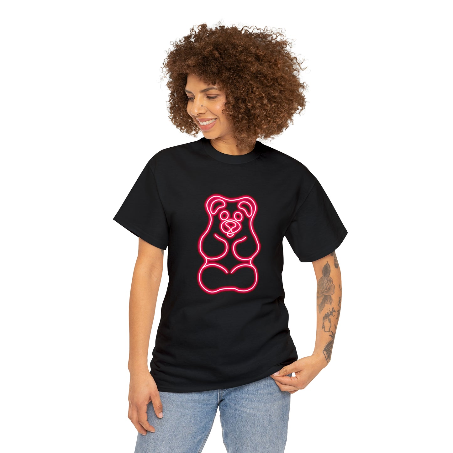 NEON Gummy Bear Tee - Red