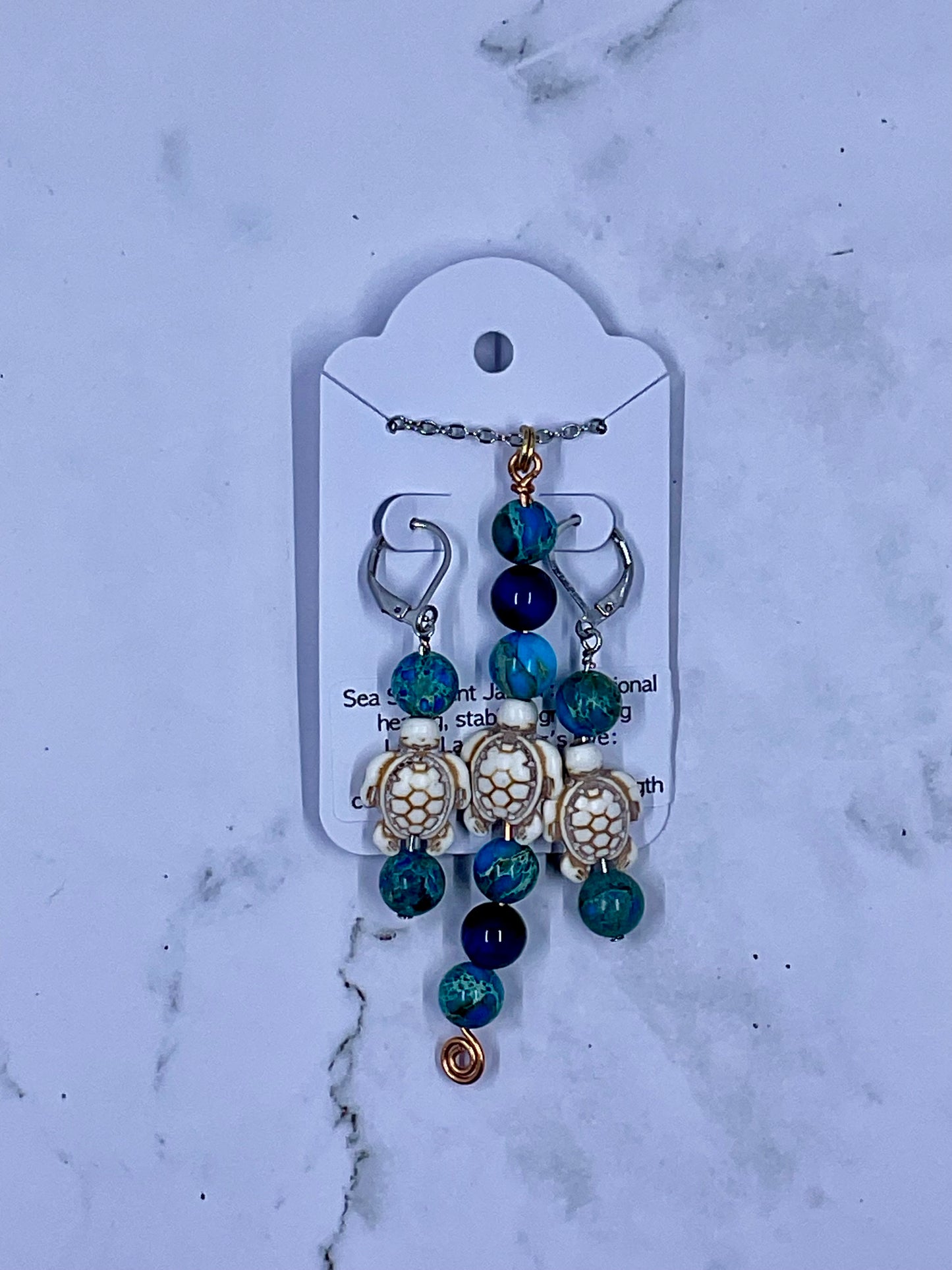 Wrapped Bead Necklace (NECKLACE ONLY)