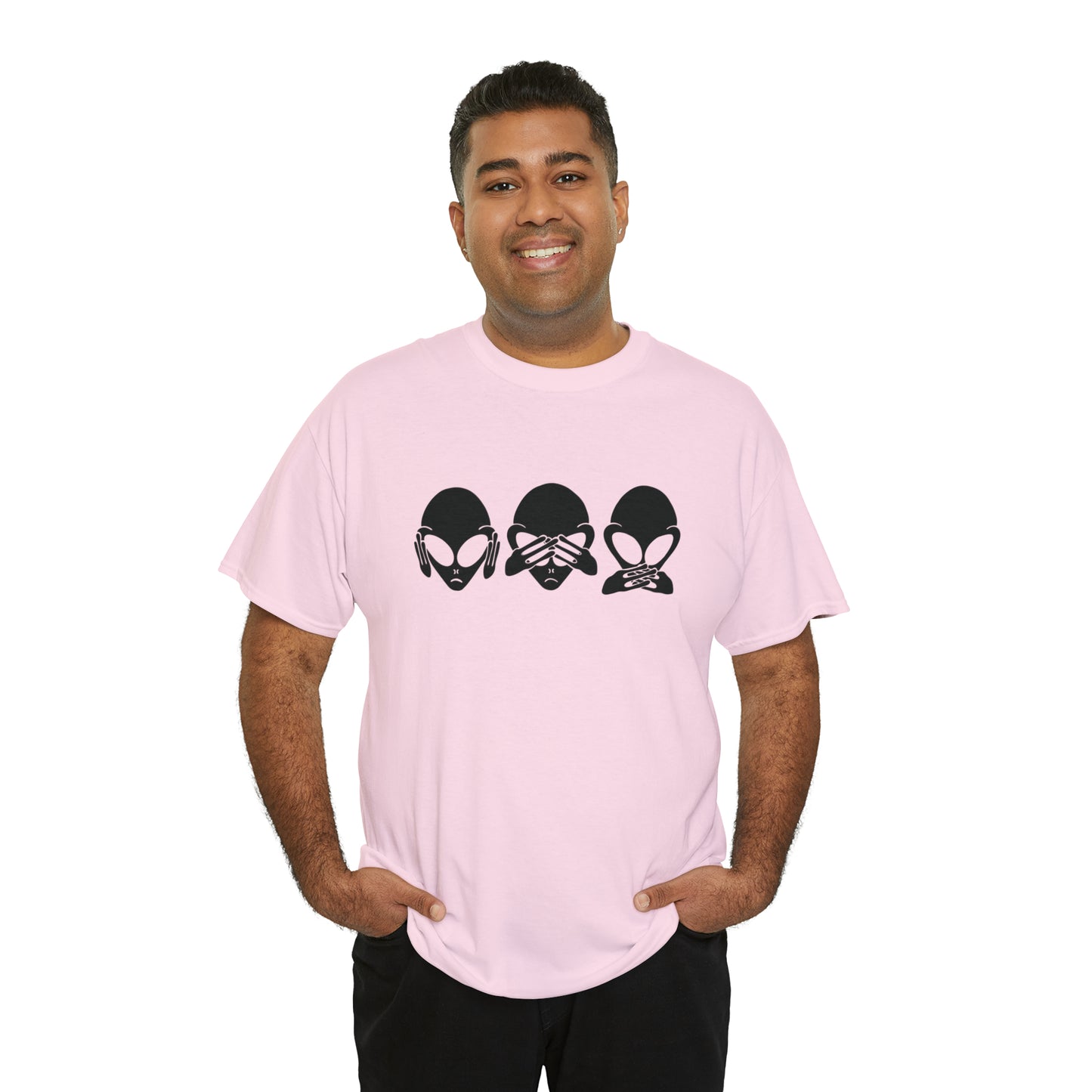 Alien Hear No Evil, See No Evil, Speak No Evil Tee