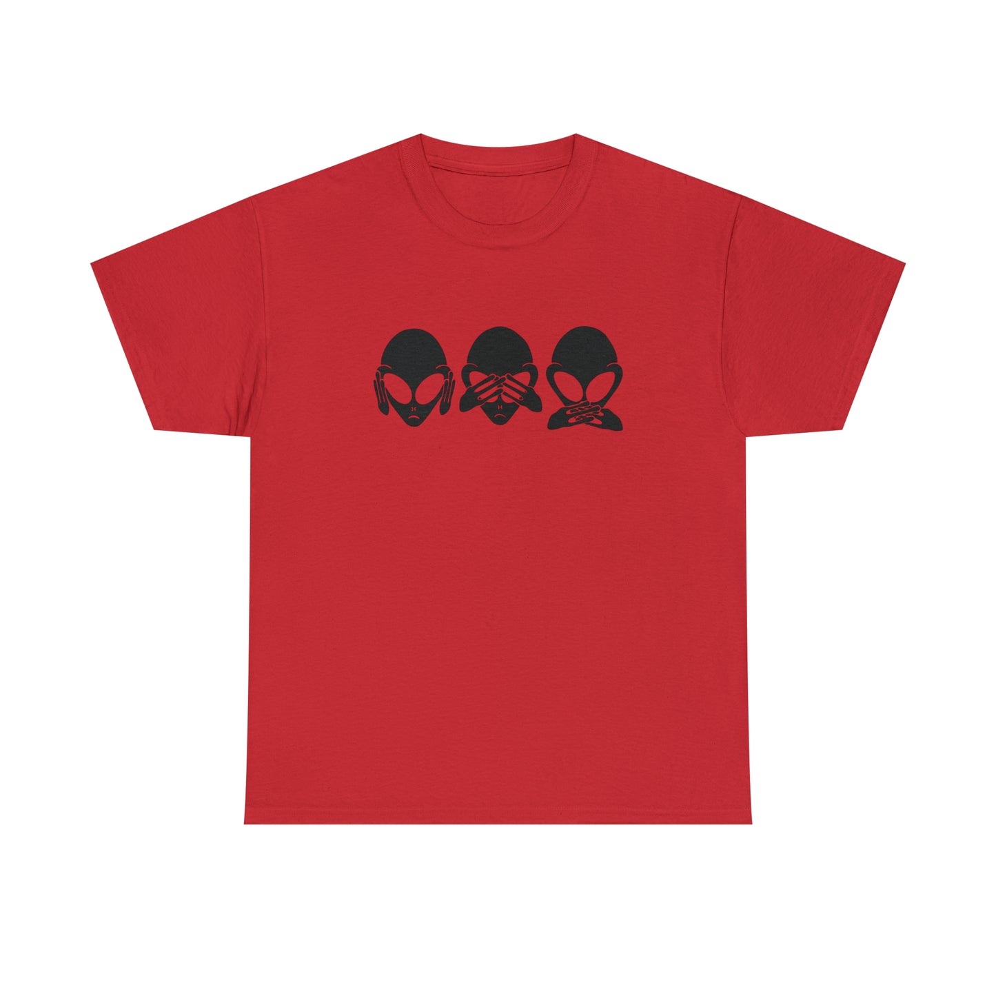 Alien Hear No Evil, See No Evil, Speak No Evil Tee