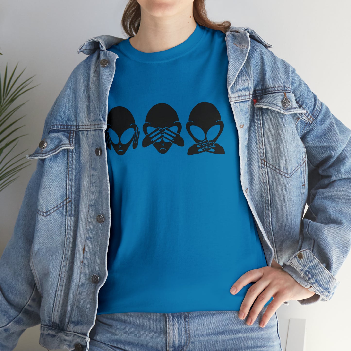 Alien Hear No Evil, See No Evil, Speak No Evil Tee