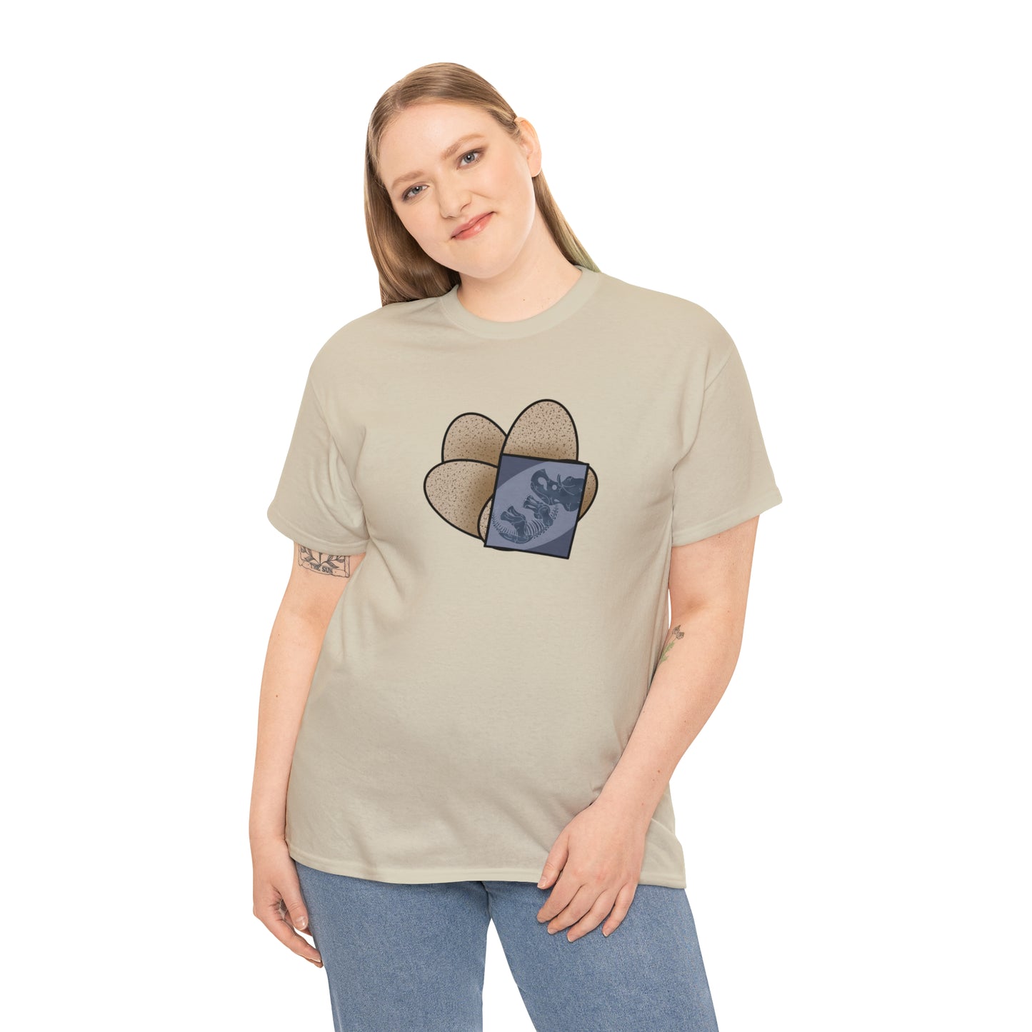 Dinosaur Eggs X-Ray Triceratops Tee