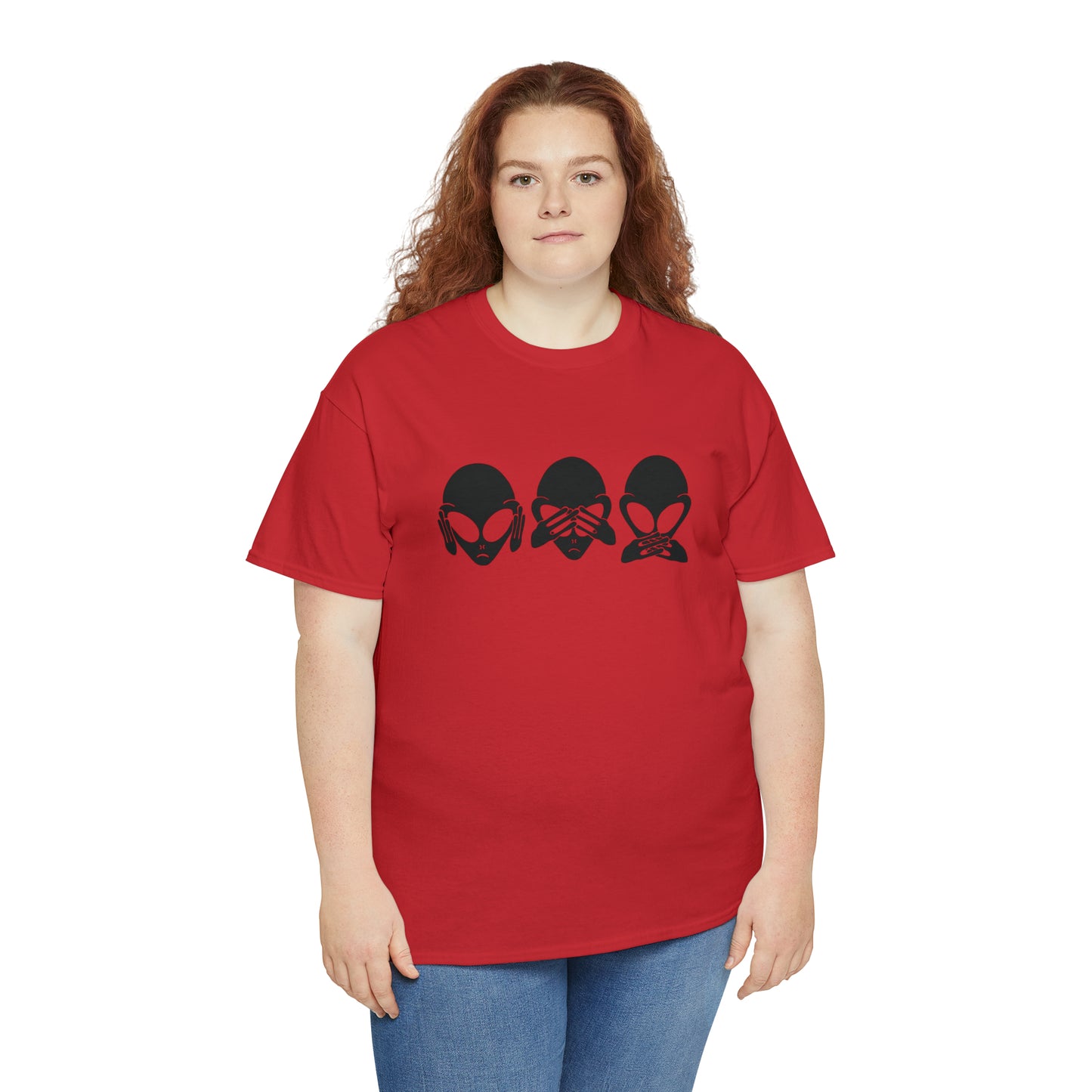 Alien Hear No Evil, See No Evil, Speak No Evil Tee