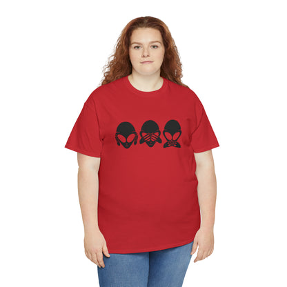 Alien Hear No Evil, See No Evil, Speak No Evil Tee