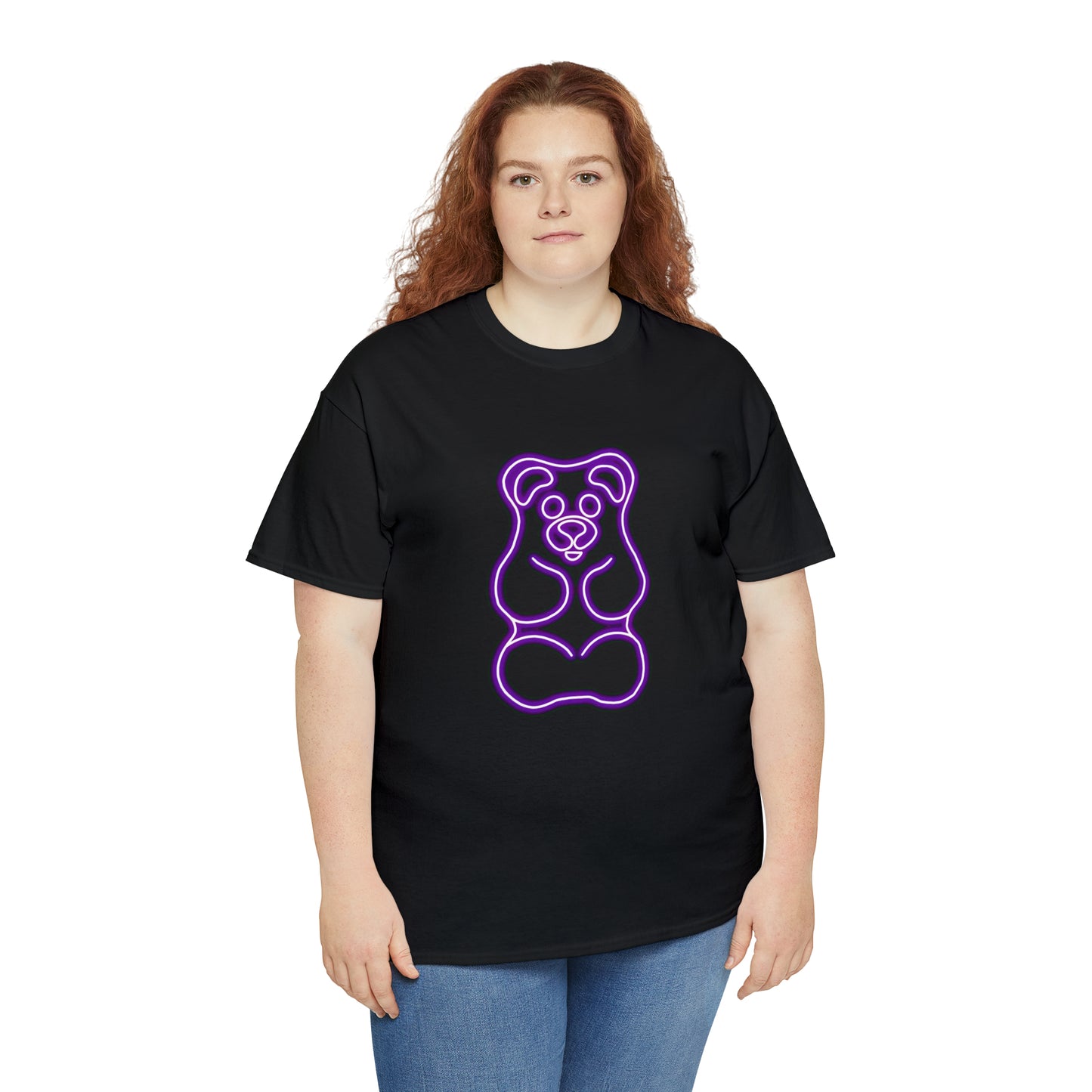 NEON Gummy Bear Tee - Purple