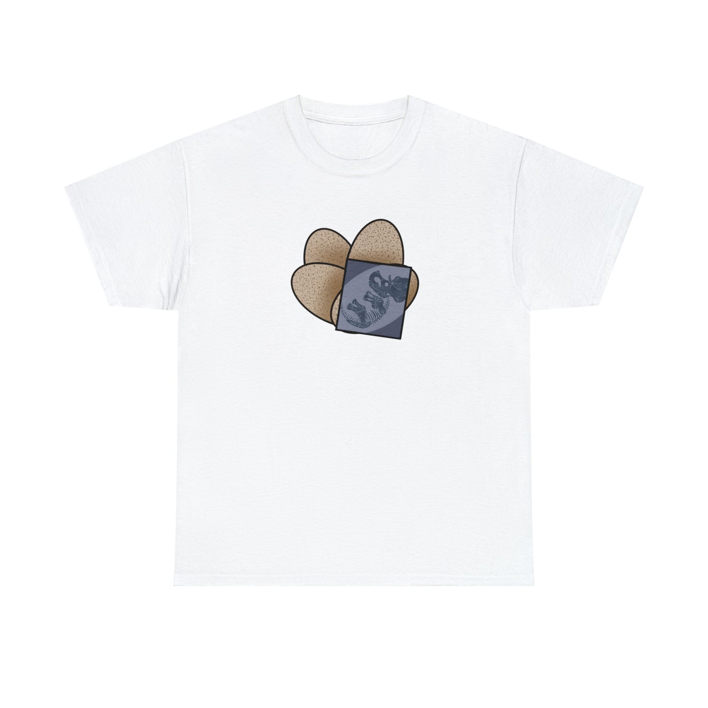 Dinosaur Eggs X-Ray Triceratops Tee