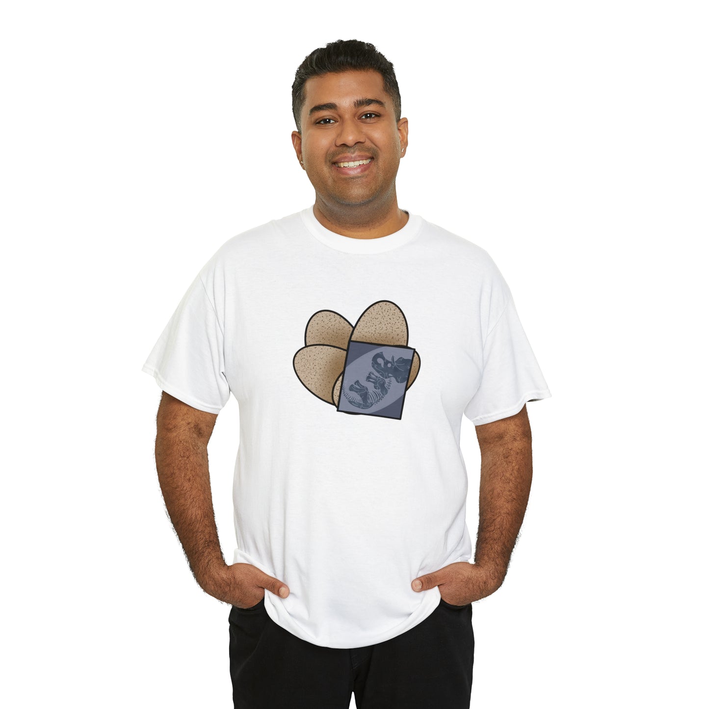 Dinosaur Eggs X-Ray Triceratops Tee