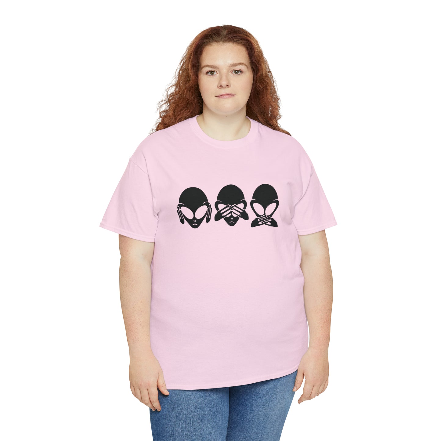 Alien Hear No Evil, See No Evil, Speak No Evil Tee