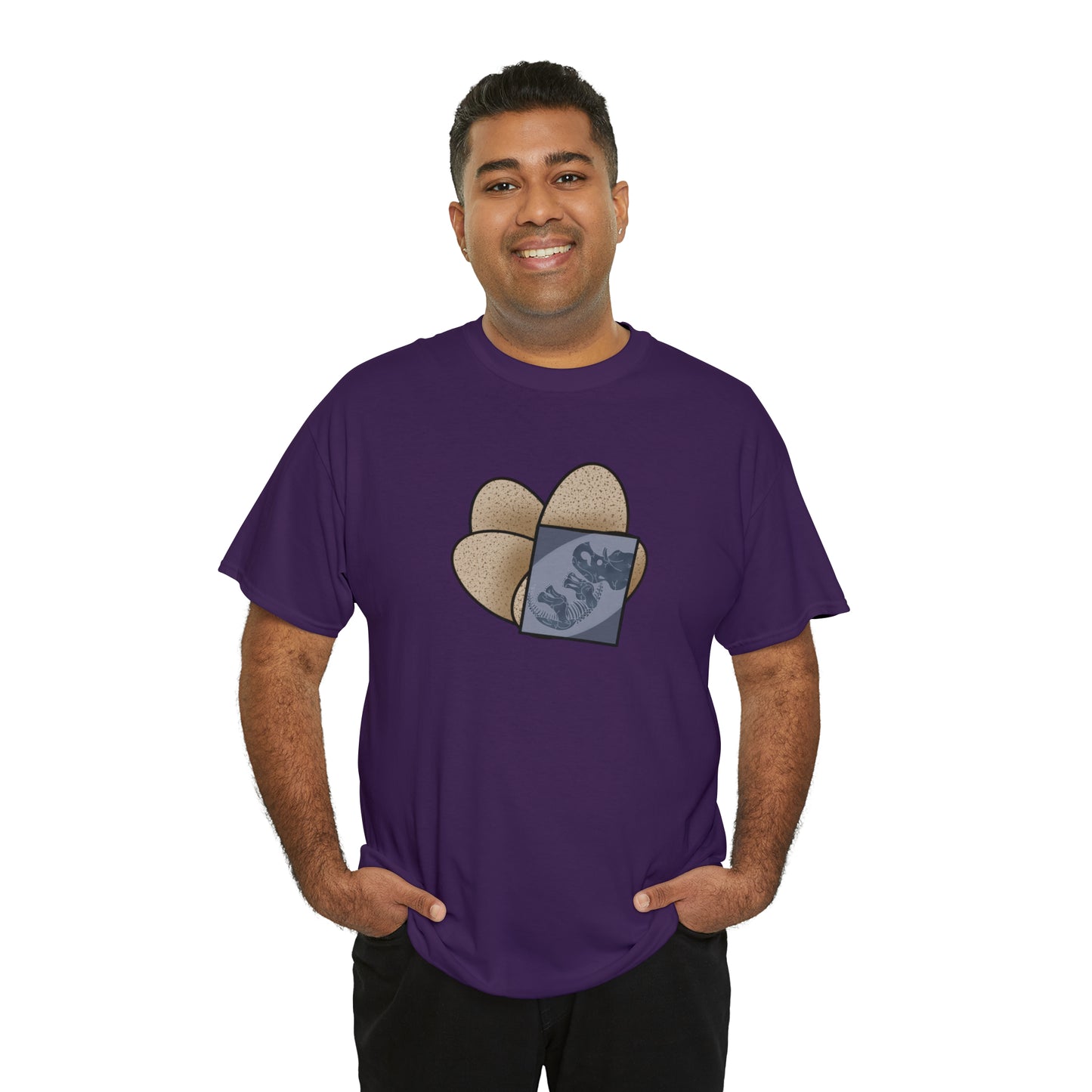 Dinosaur Eggs X-Ray Triceratops Tee