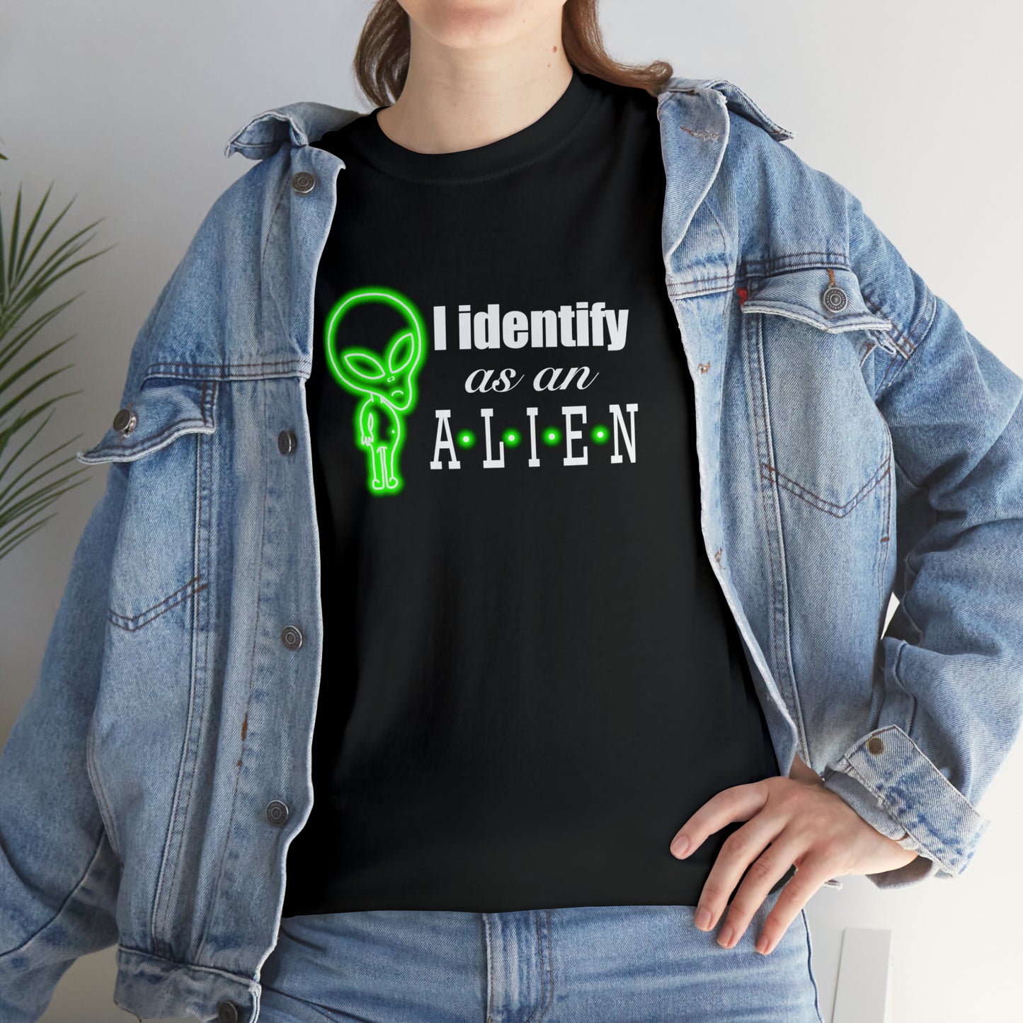 NEON I Identify As An Alien (FULL) Tee