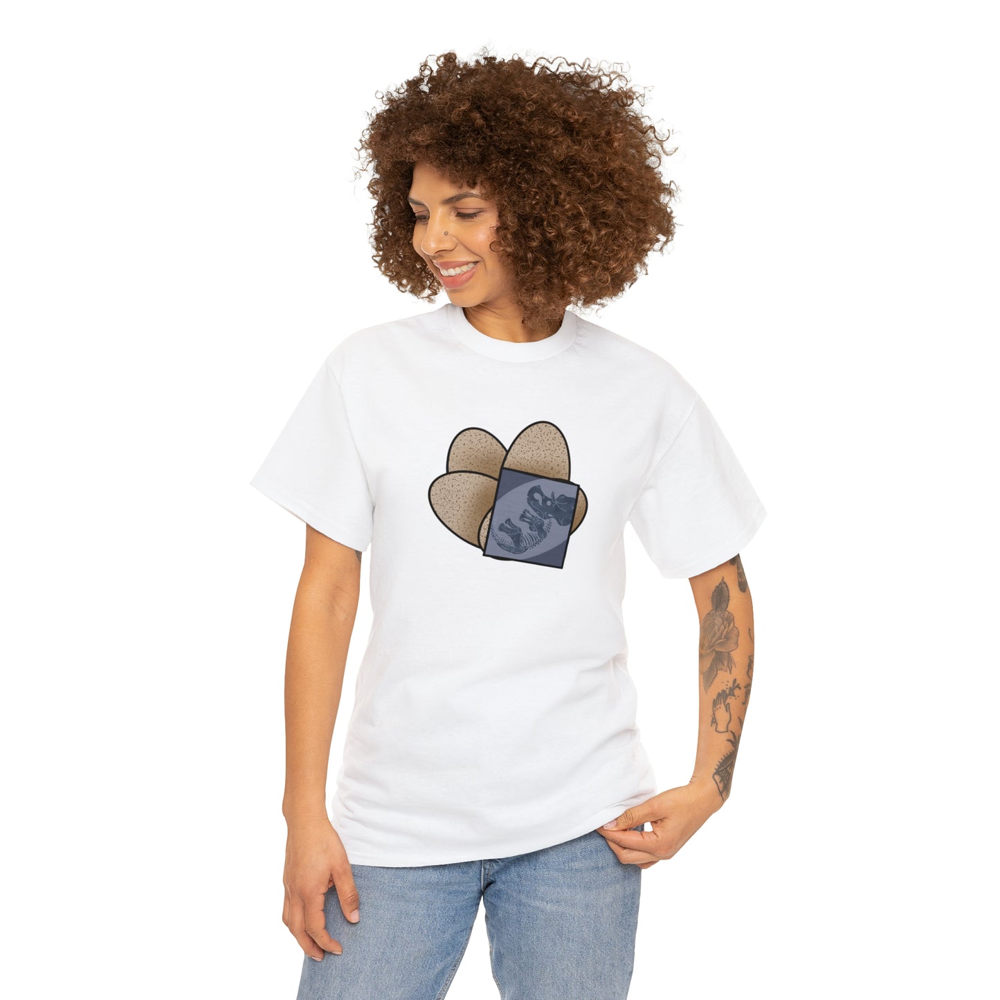 Dinosaur Eggs X-Ray Triceratops Tee