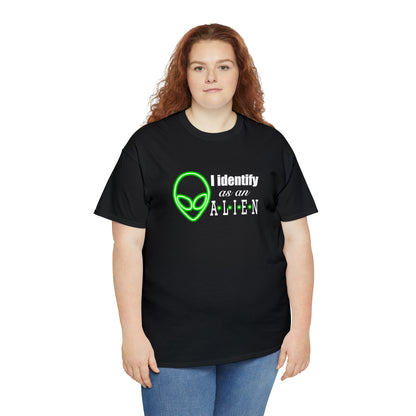 NEON I Identify As An Alien Tee