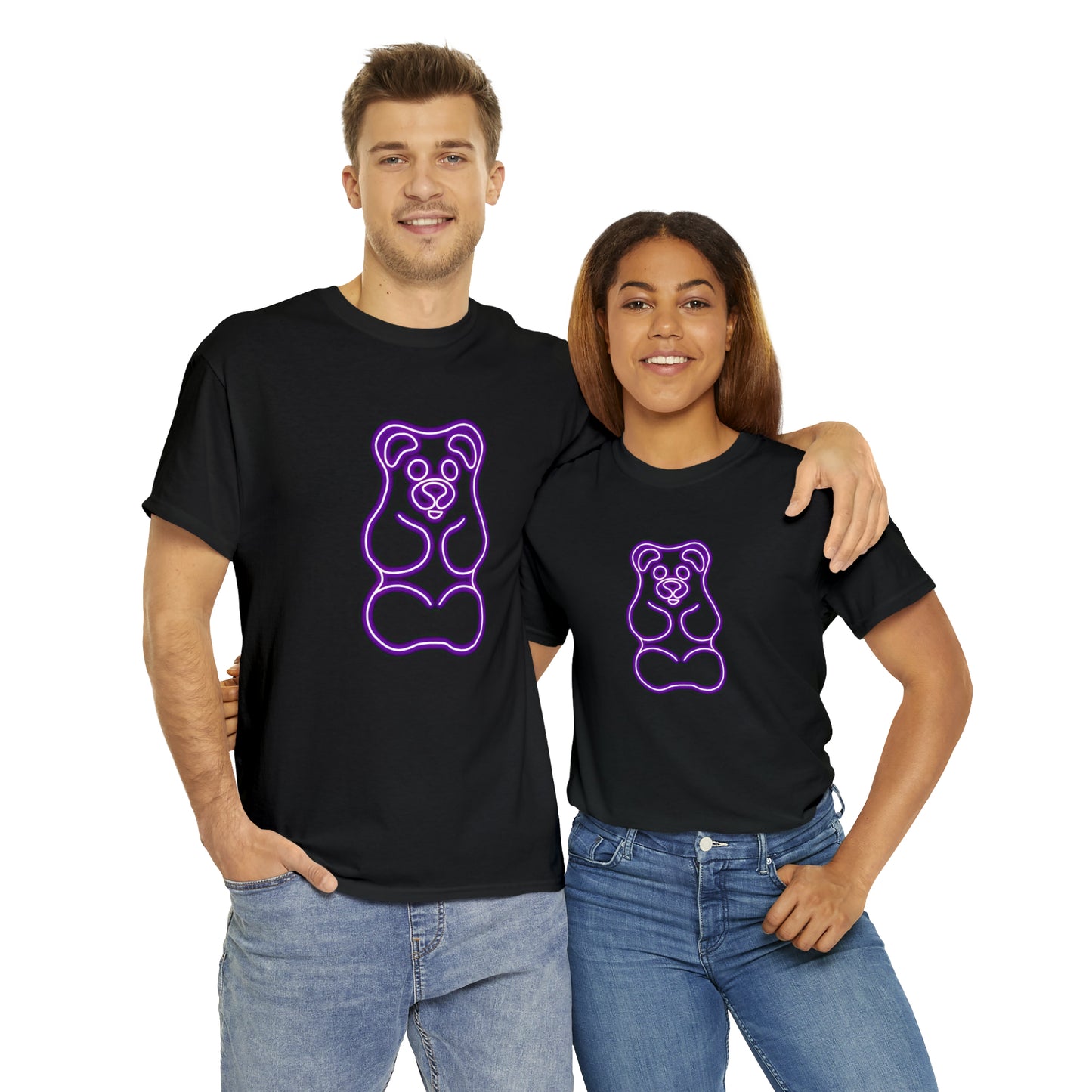 NEON Gummy Bear Tee - Purple