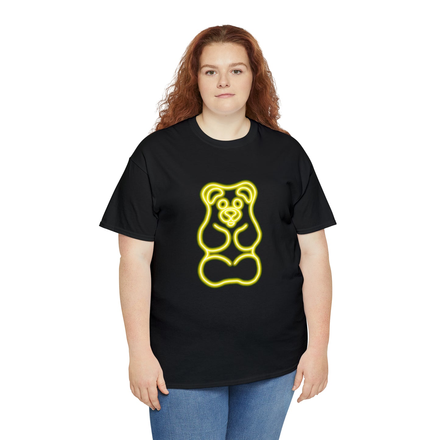 NEON Gummy Bear Tee - Yellow