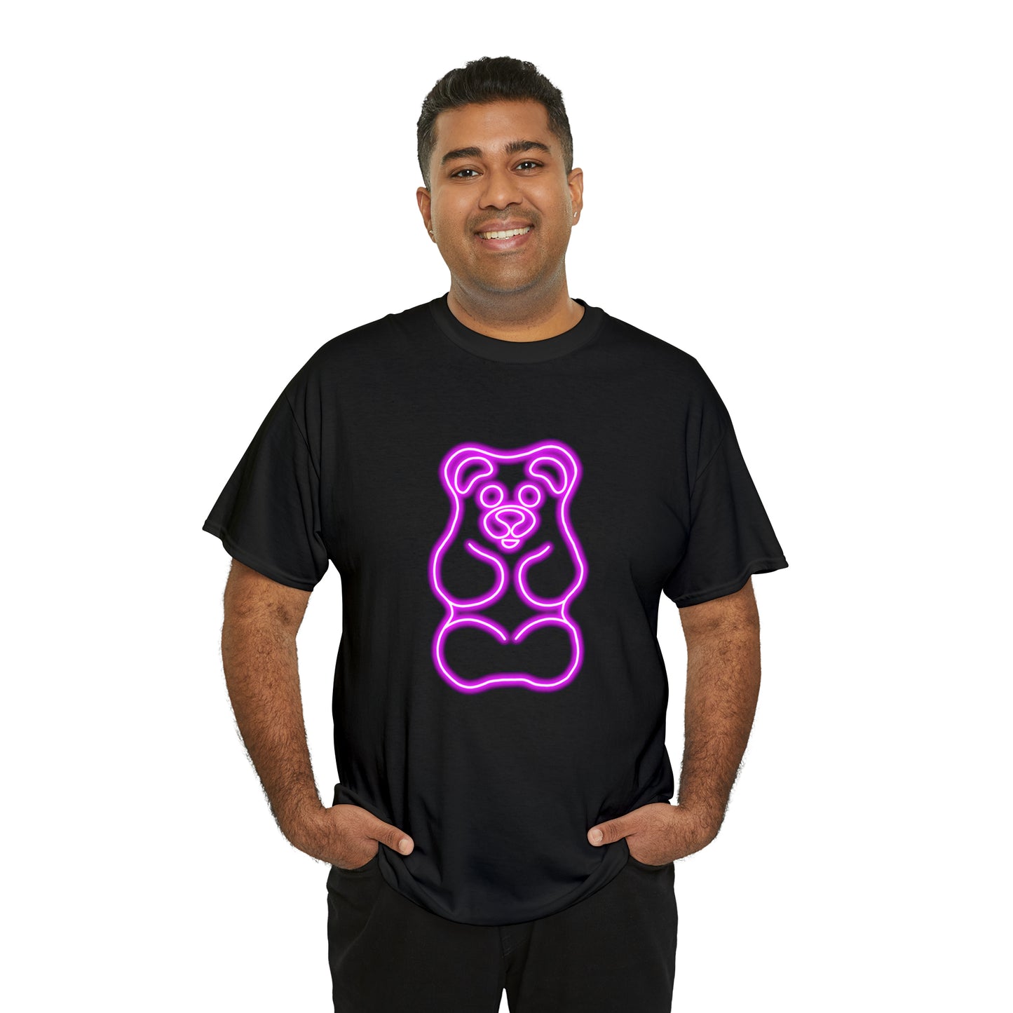 NEON Gummy Bear Tee - Pink