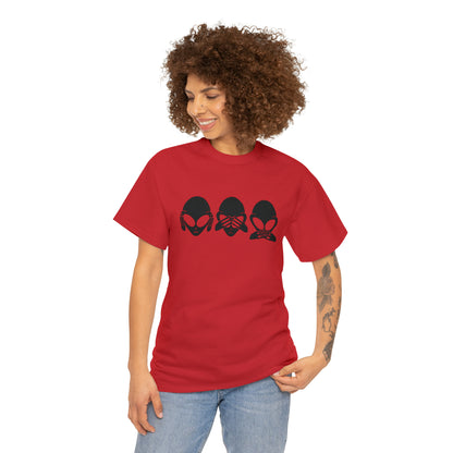 Alien Hear No Evil, See No Evil, Speak No Evil Tee