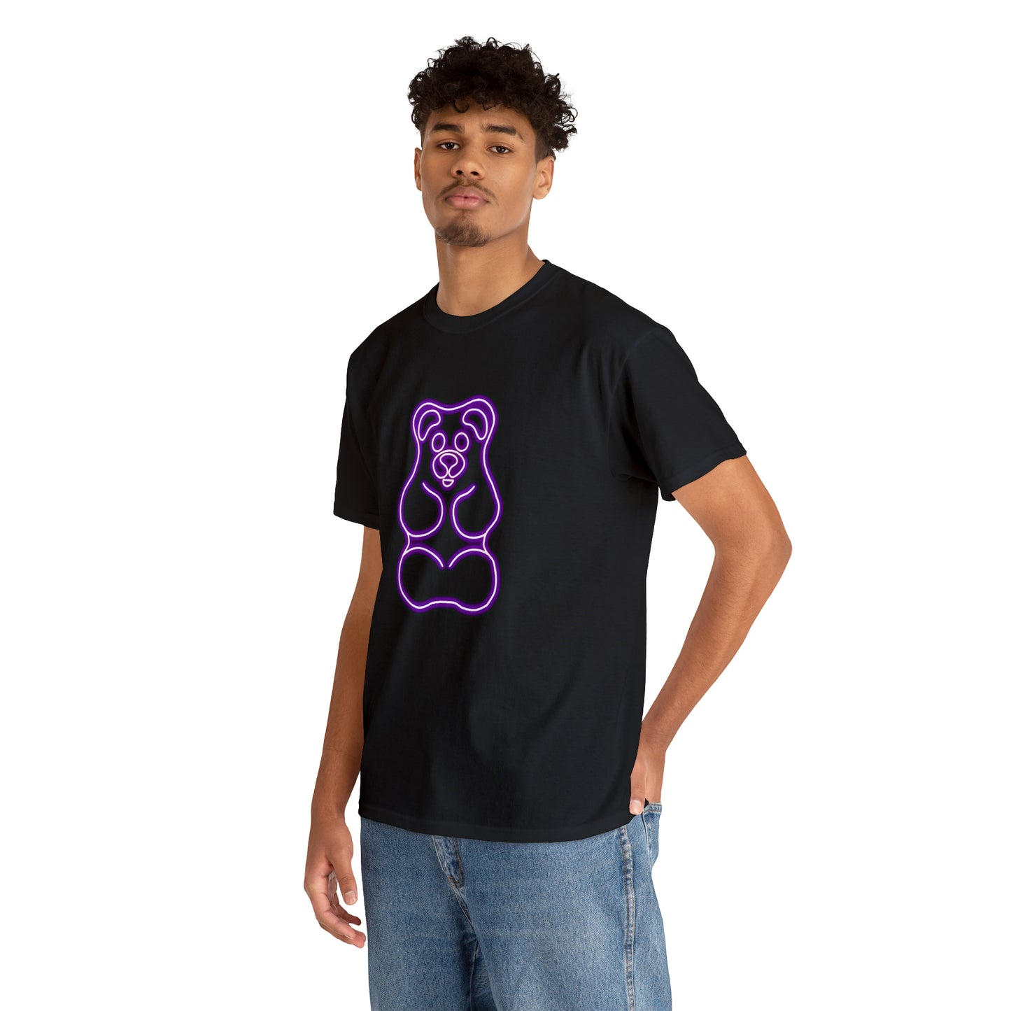 NEON Gummy Bear Tee - Purple