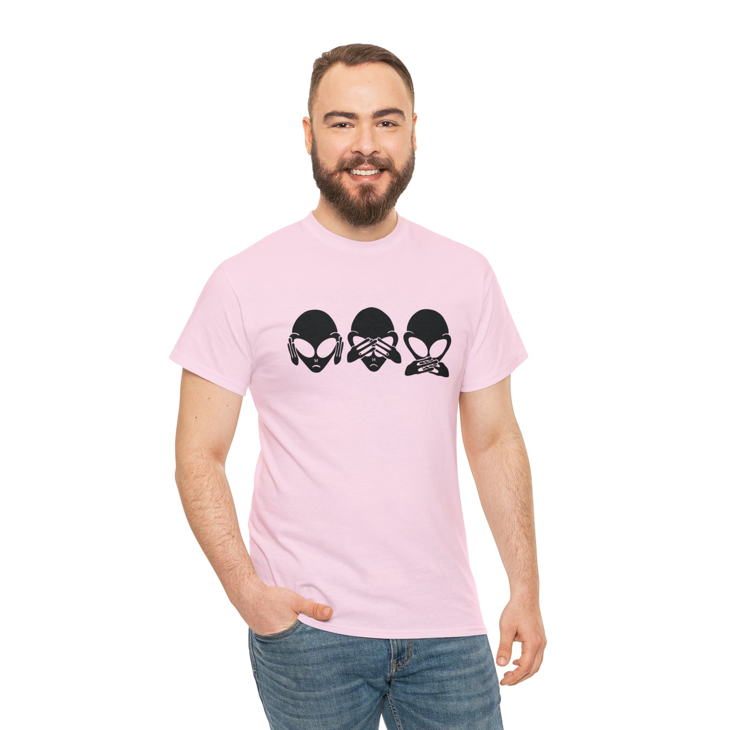 Alien Hear No Evil, See No Evil, Speak No Evil Tee