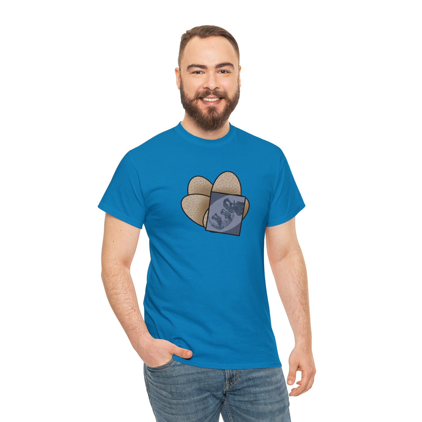 Dinosaur Eggs X-Ray Triceratops Tee