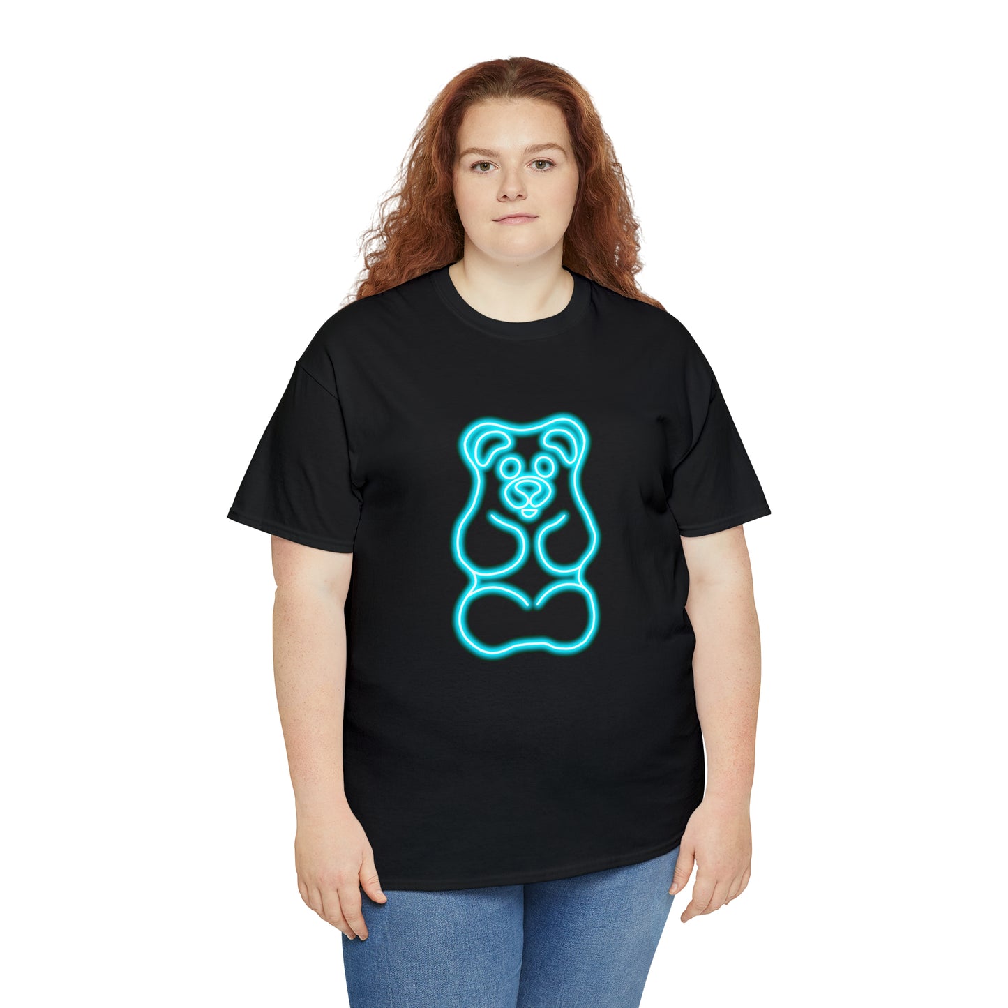 NEON Gummy Bear Tee - Blue