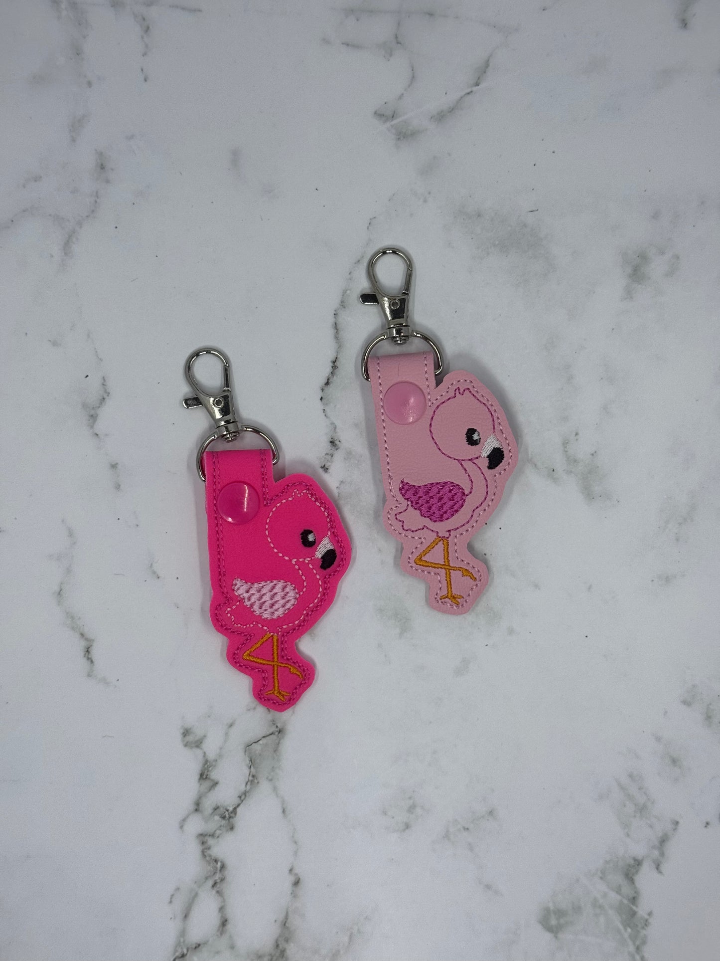 Cute Flamingo Keychains