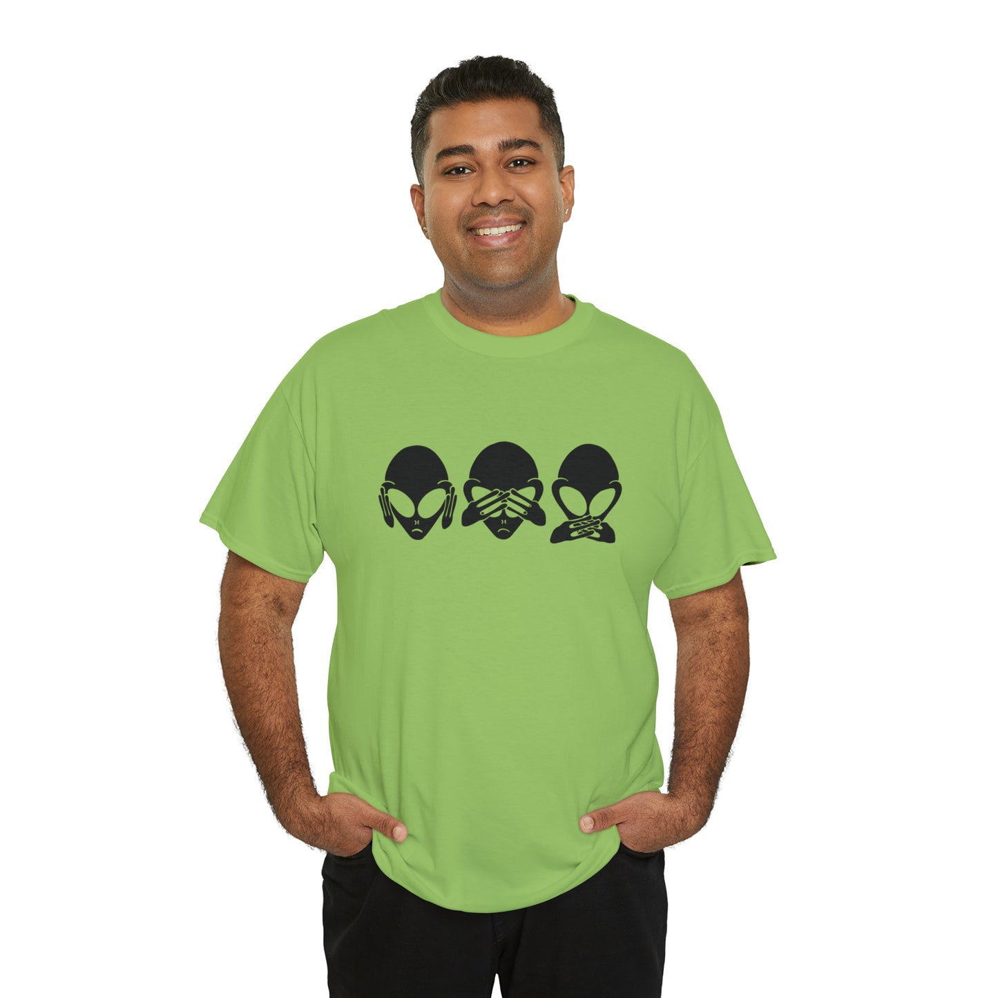 Alien Hear No Evil, See No Evil, Speak No Evil Tee