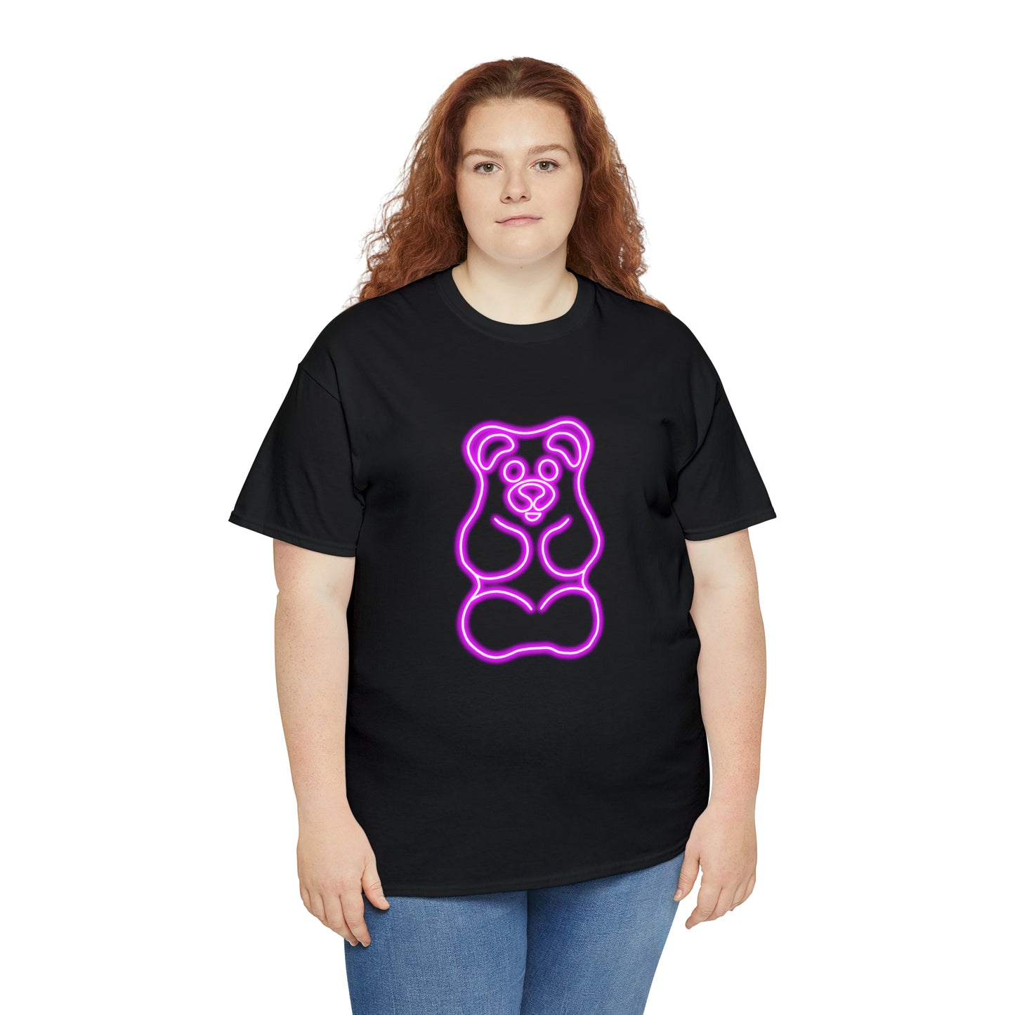 NEON Gummy Bear Tee - Pink