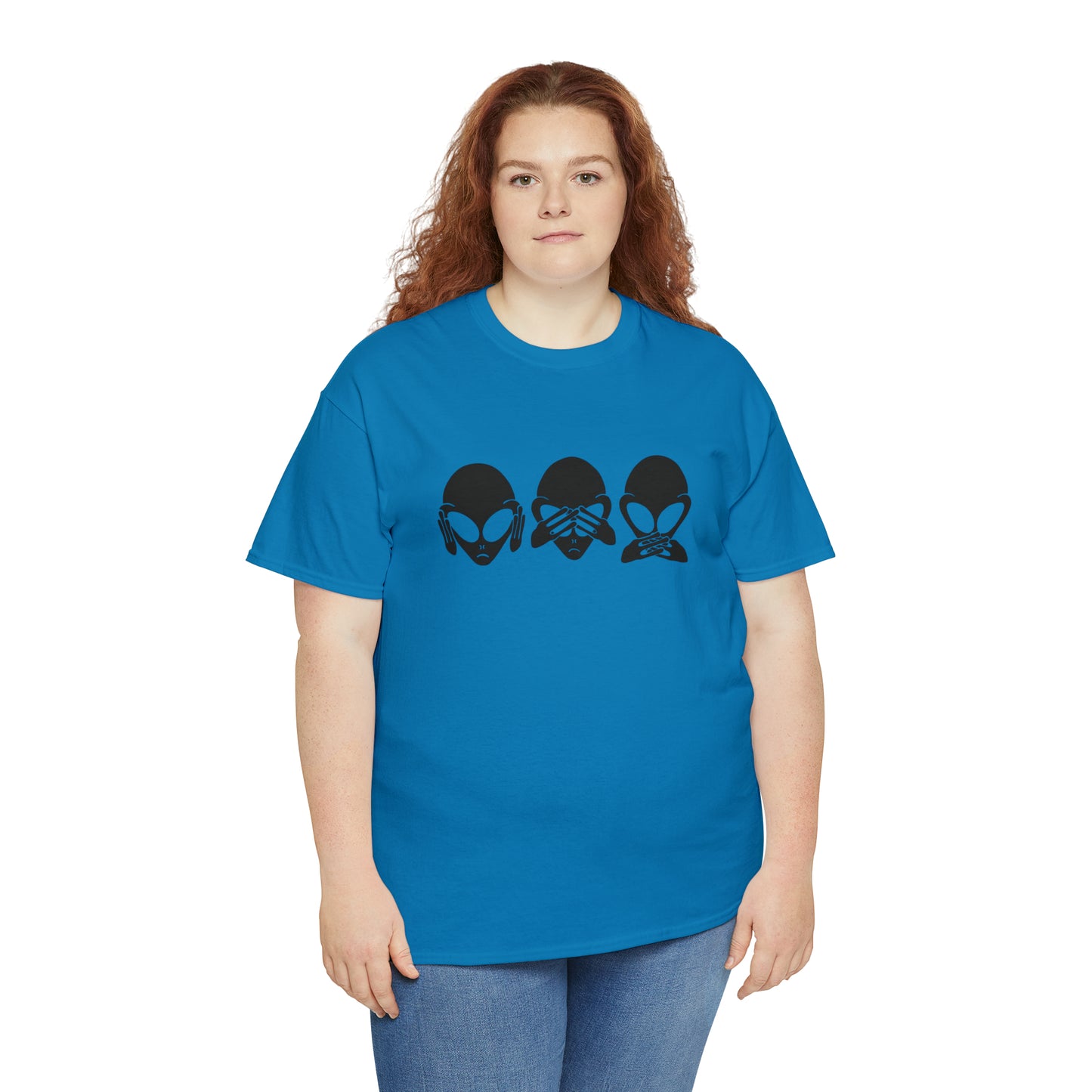 Alien Hear No Evil, See No Evil, Speak No Evil Tee