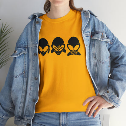 Alien Hear No Evil, See No Evil, Speak No Evil Tee