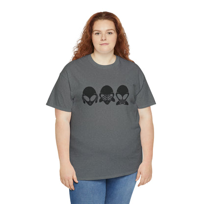 Alien Hear No Evil, See No Evil, Speak No Evil Tee