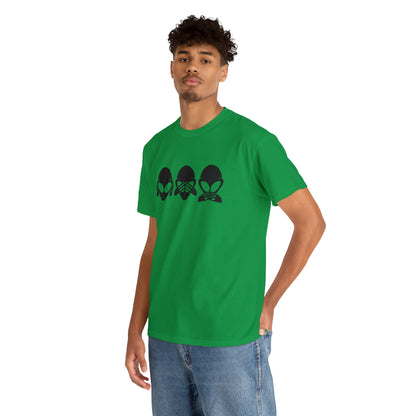 Alien Hear No Evil, See No Evil, Speak No Evil Tee