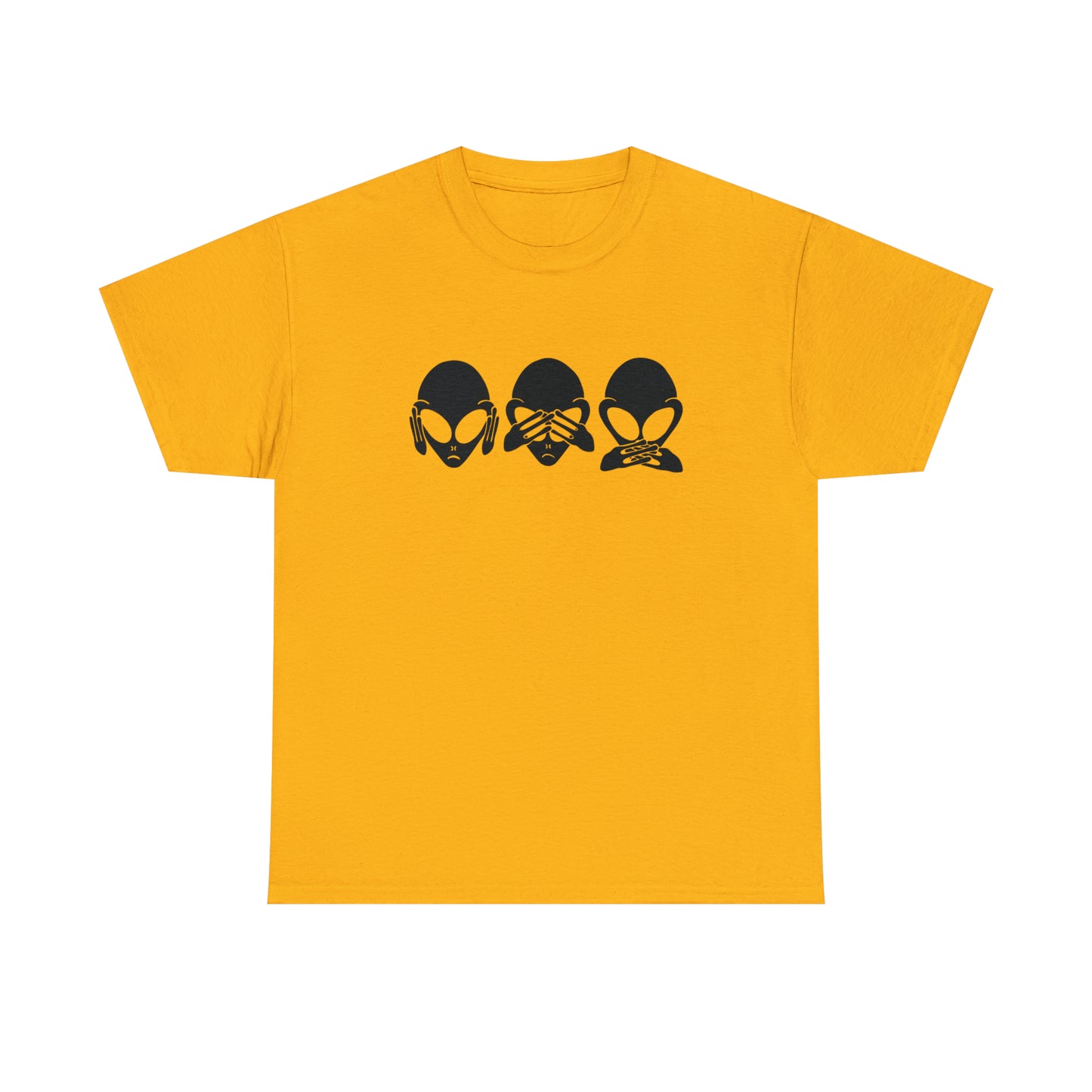 Alien Hear No Evil, See No Evil, Speak No Evil Tee