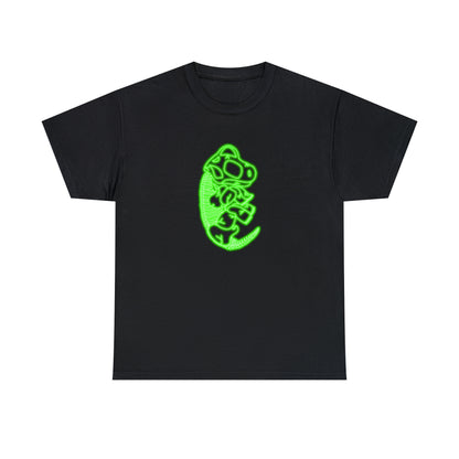 NEON Brachiosaurus Skeleton Tee - Green