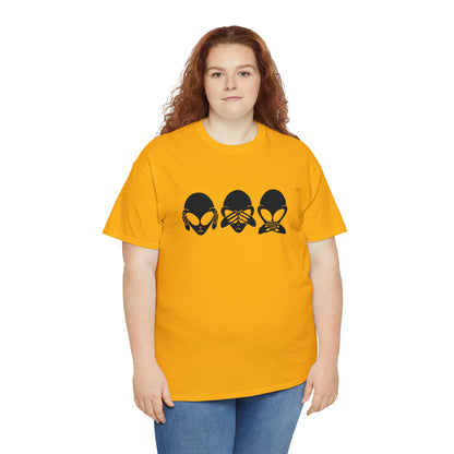 Alien Hear No Evil, See No Evil, Speak No Evil Tee