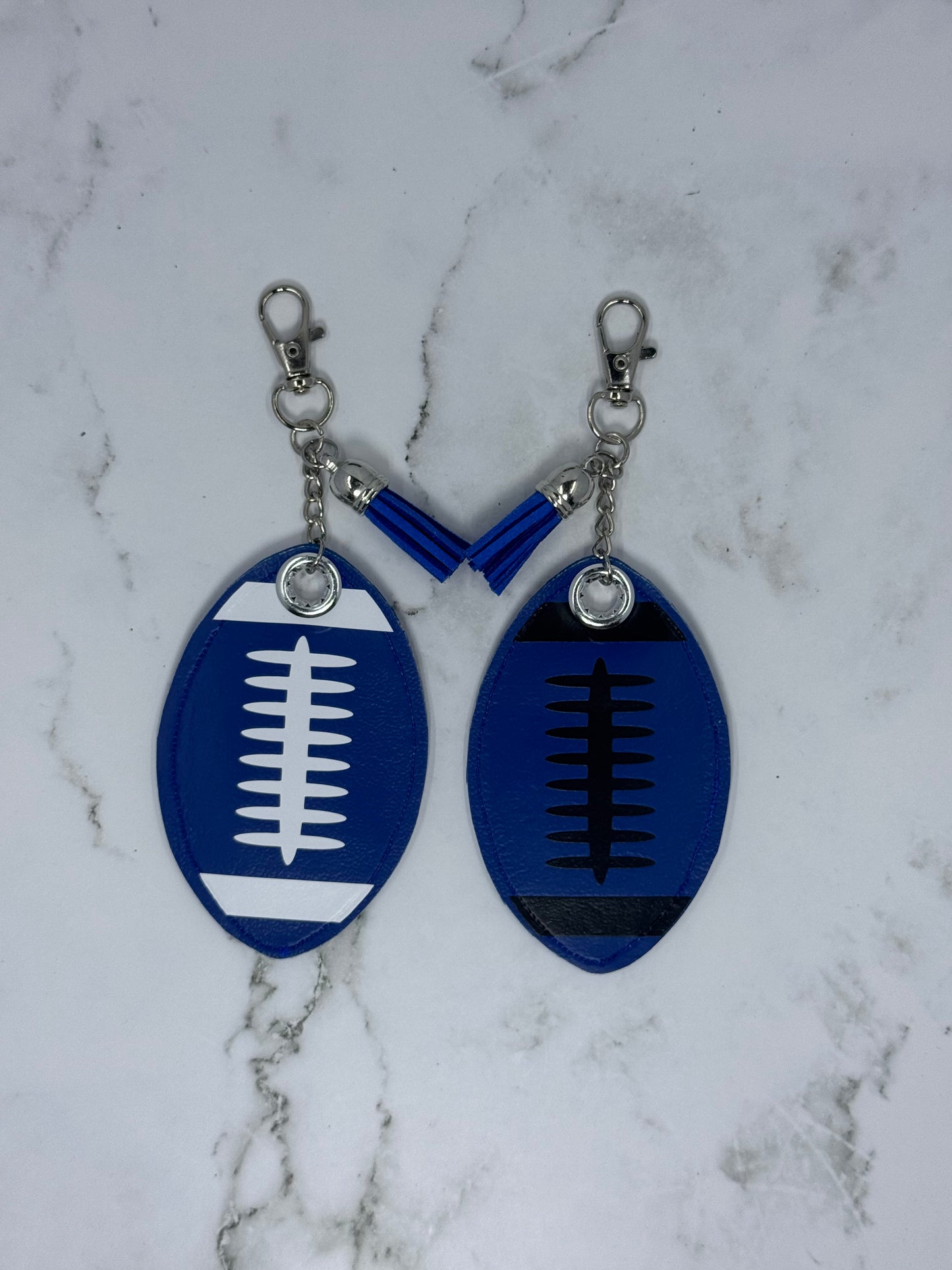 Football Chapstick Keychain