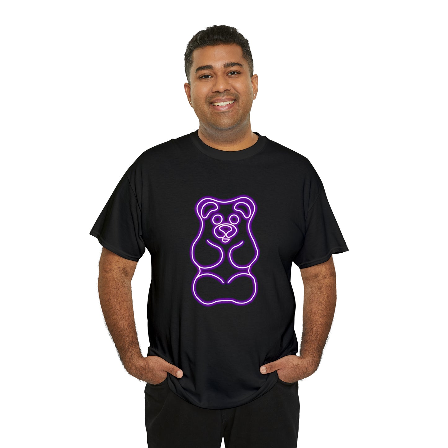 NEON Gummy Bear Tee - Purple