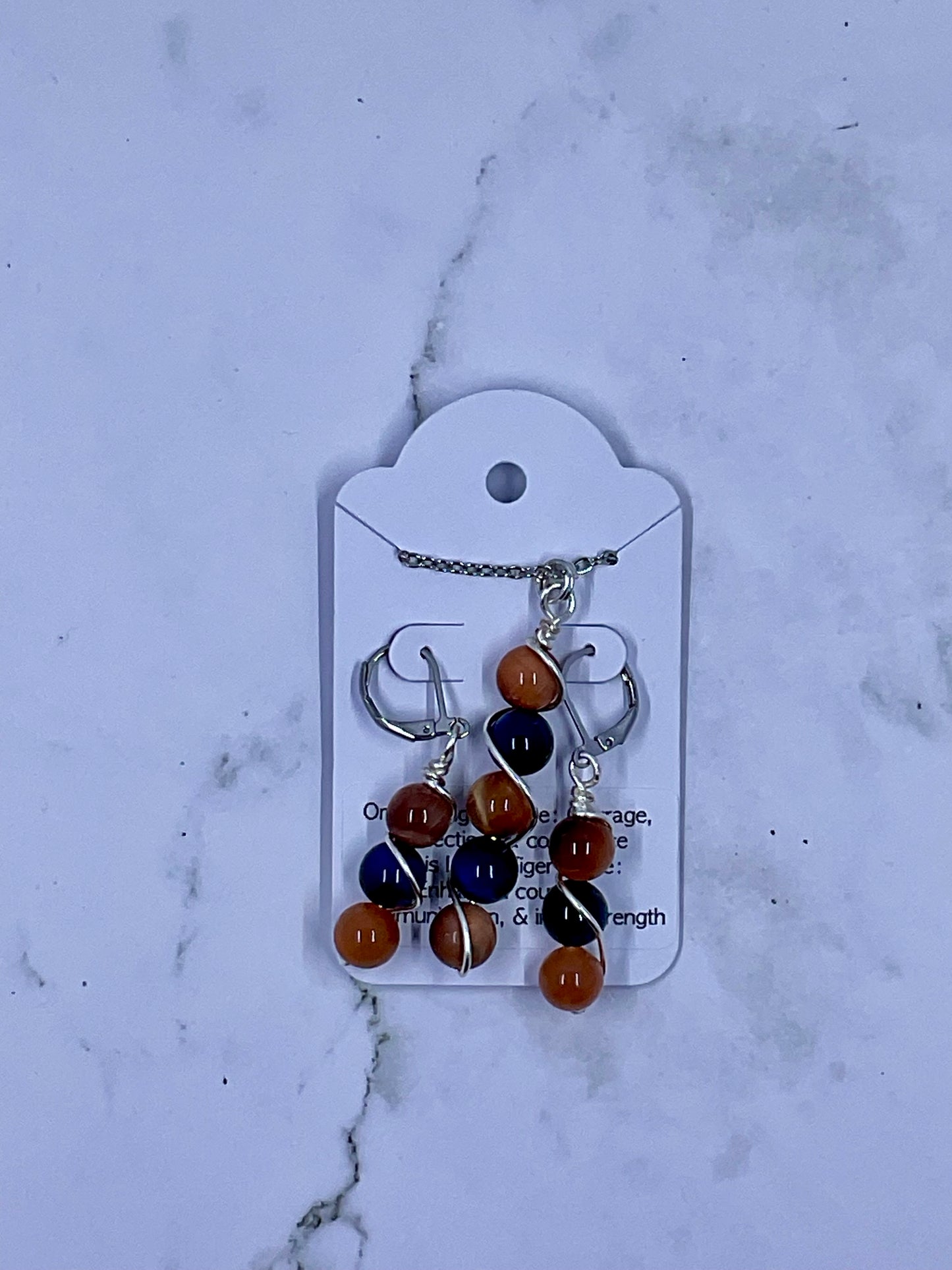 Wrapped Bead Necklace (NECKLACE ONLY)