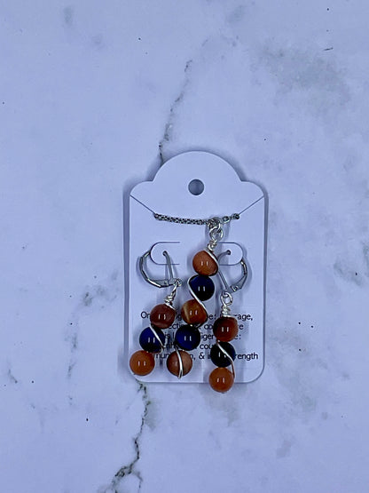 Wrapped Bead Necklace (NECKLACE ONLY)