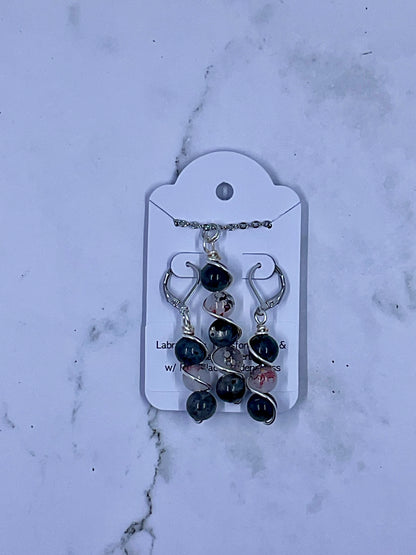 Wrapped Bead Necklace (NECKLACE ONLY)