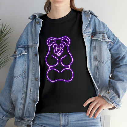 NEON Gummy Bear Tee - Purple